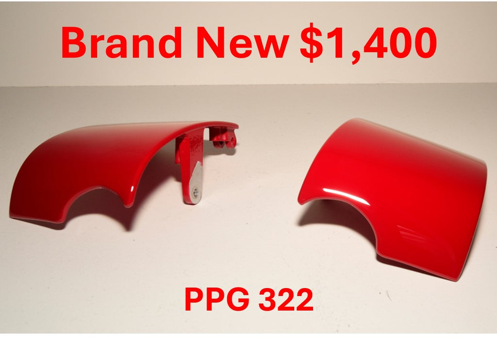 Ferrari 360 and 430 Flaps 66462100 and 66462000 Painted Rosso Corsa
