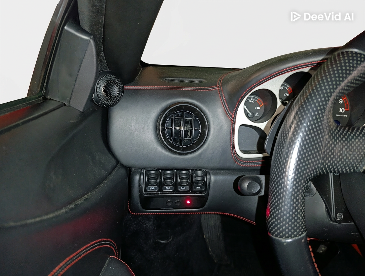 Ferrari 360 and Ferrari 430 Tweeter Pods holders 8