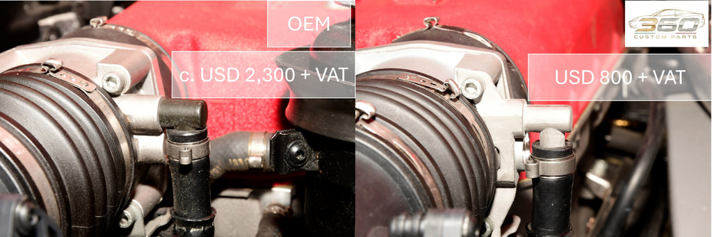 Ferrari 360 Throttle Body 171716 Replacement Picture 2